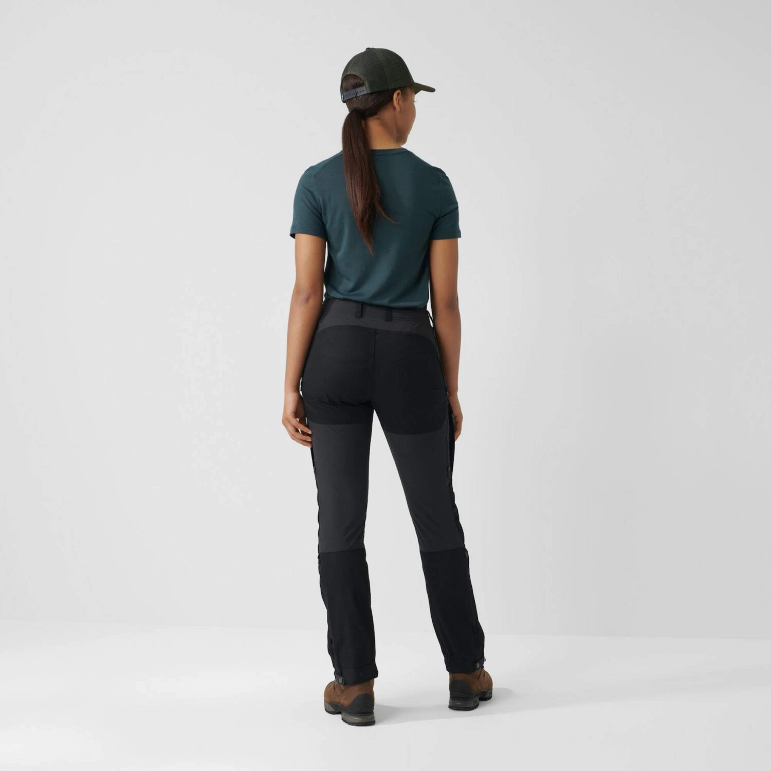 FJÄLLRÄVEN KEB TROUSERS W SHORT Damen - Trekkinghose – Bild 8