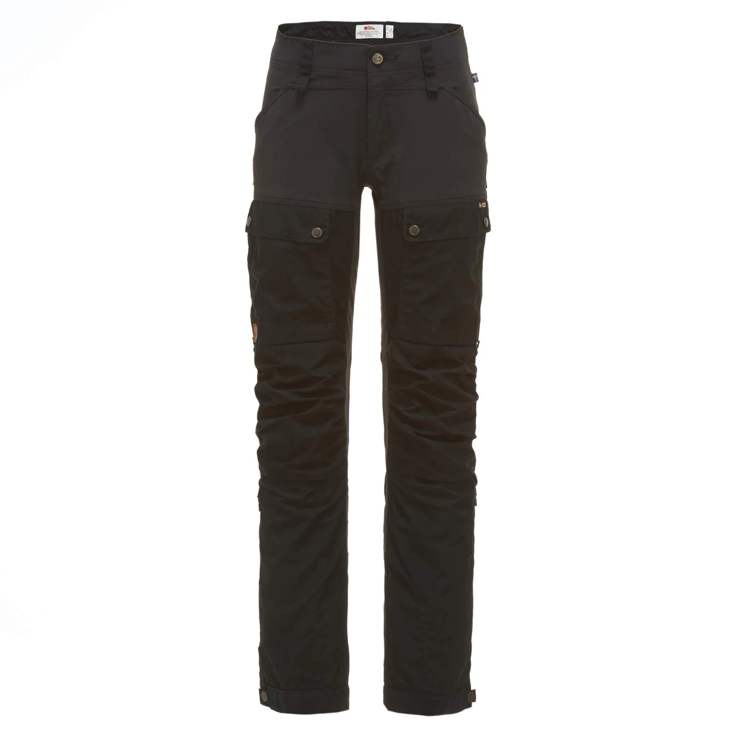 FJÄLLRÄVEN KEB TROUSERS W SHORT Damen - Trekkinghose