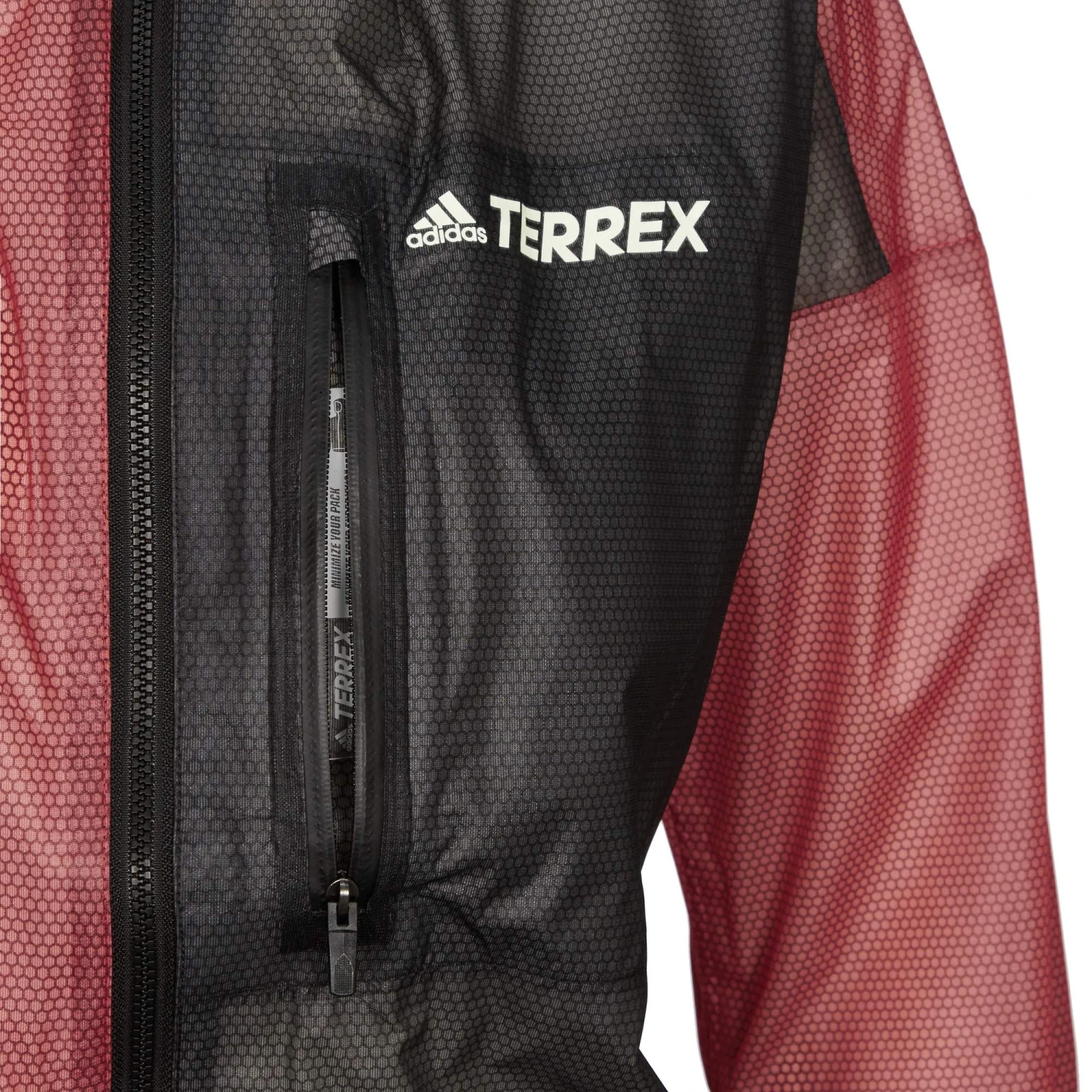 ADIDAS TERREX AGRAVIC TRAIL RUNNING 2.5L JACKET Damen - Regenjacke – Bild 3