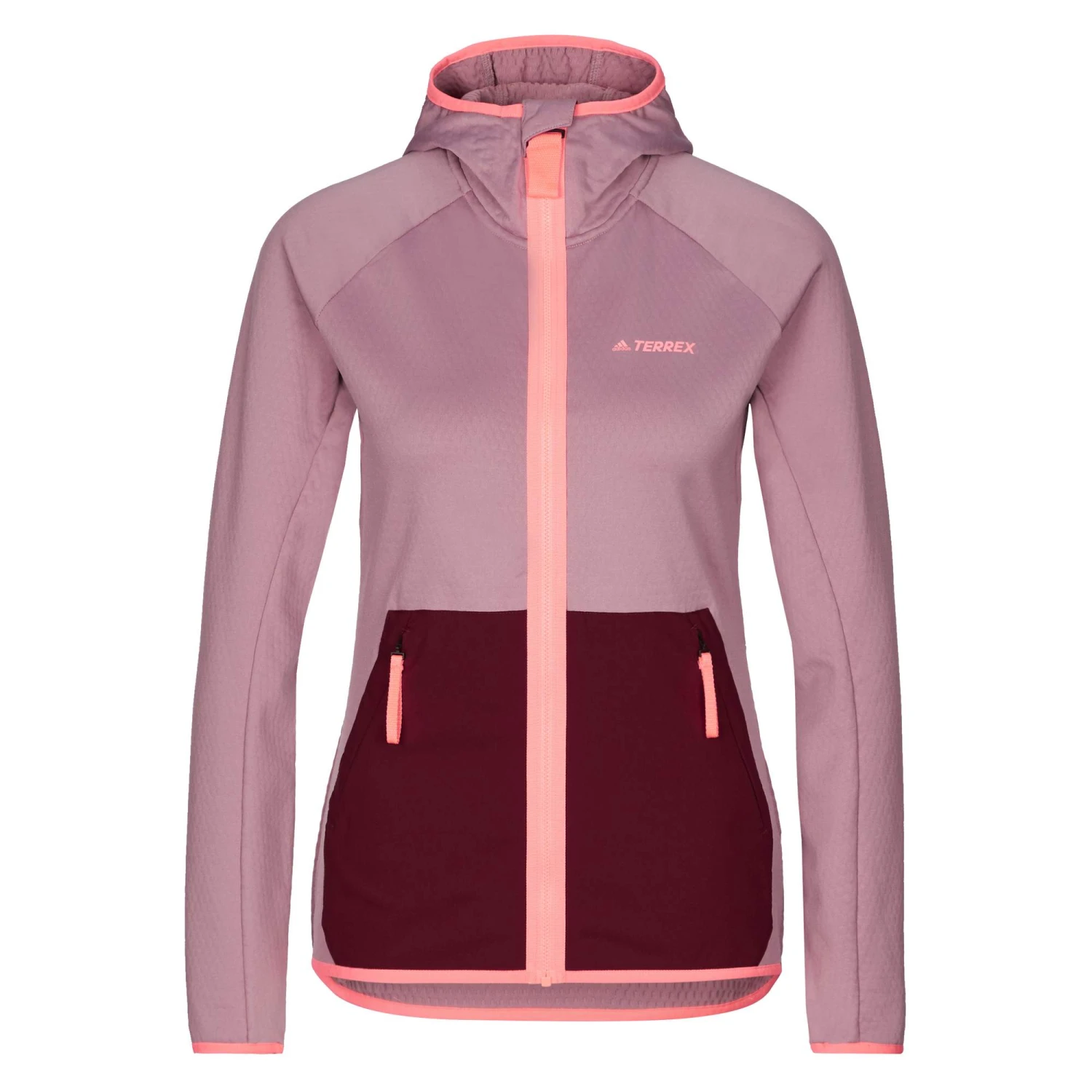 ADIDAS TERREX TECH FLOOCE LIGHT HOODED HIKING FLEECE Damen - Fleecejacke