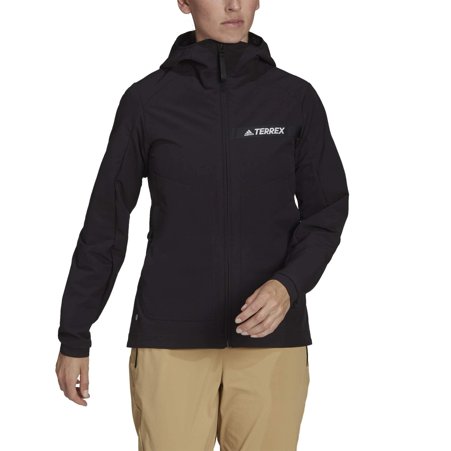 ADIDAS TERREX MULTI PRIMEGREEN SOFTSHELL JACKET Damen - Softshelljacke – Bild 6