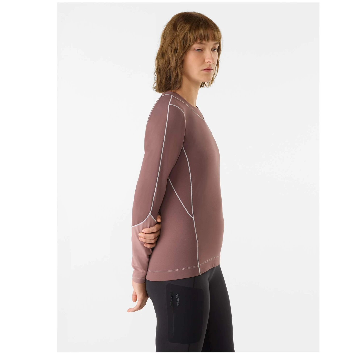 Arc'teryx RHO LT LS CREW WOMEN`S Damen - Funktionsshirt – Bild 3