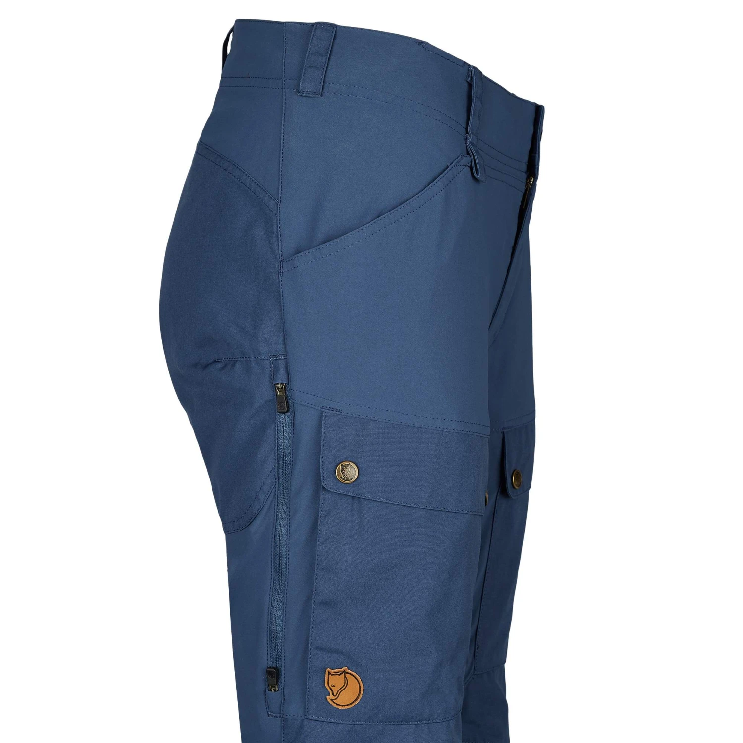 FJÄLLRÄVEN KEB TROUSERS CURVED W SHORT Damen - Trekkinghose – Bild 4
