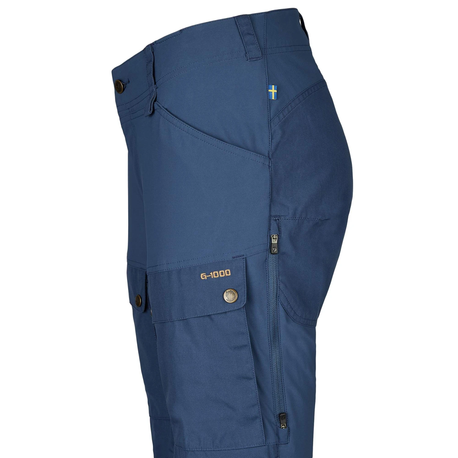 FJÄLLRÄVEN KEB TROUSERS CURVED W SHORT Damen - Trekkinghose – Bild 5
