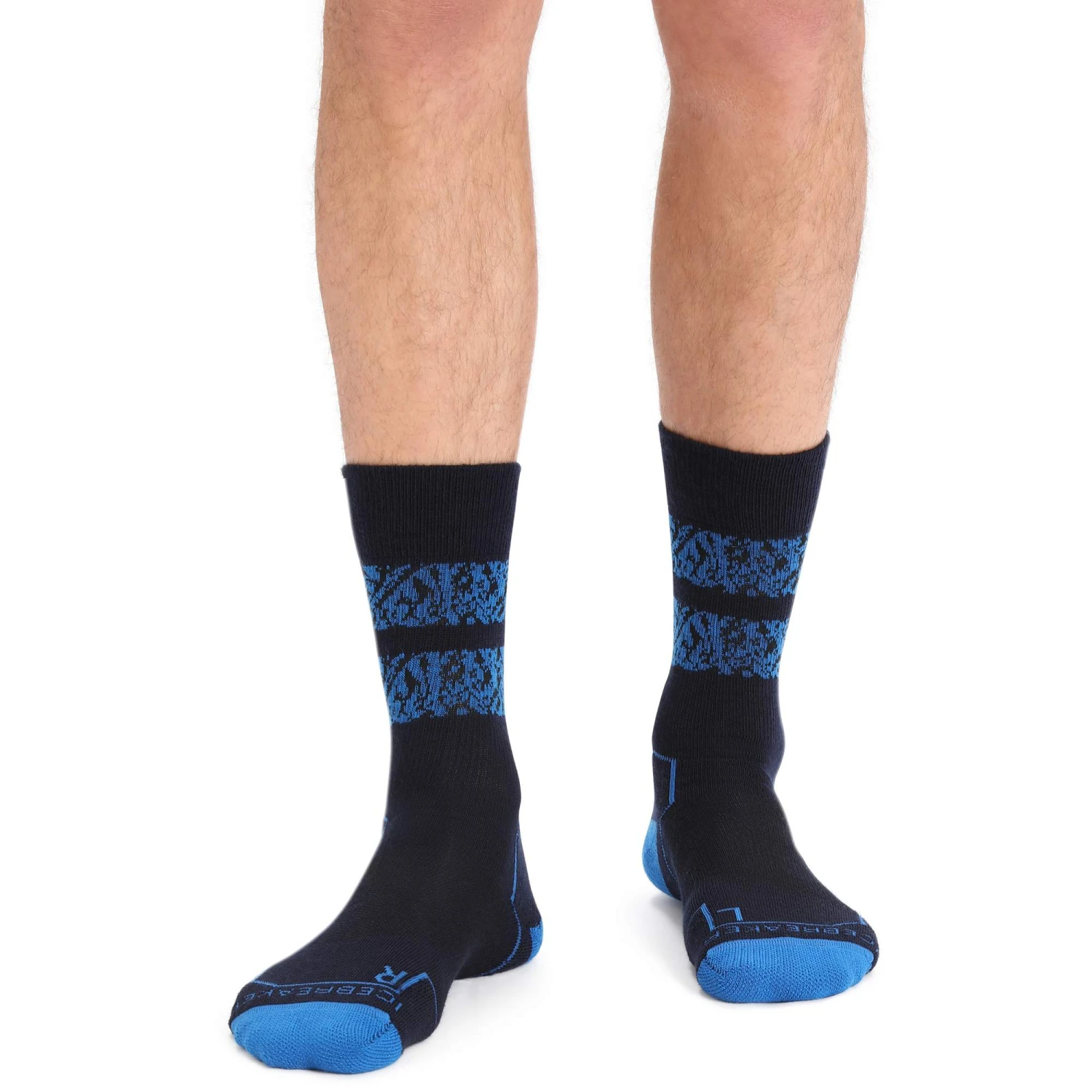 Icebreaker MEN HIKE+ LIGHT CREW NATURAL SUMMIT Herren - Wandersocken – Bild 2