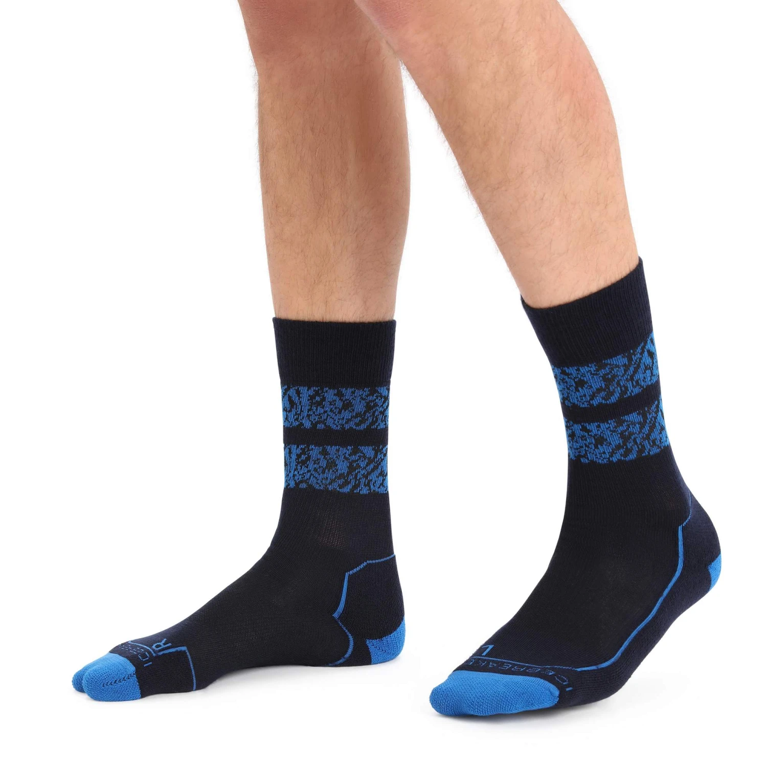 Icebreaker MEN HIKE+ LIGHT CREW NATURAL SUMMIT Herren - Wandersocken – Bild 3