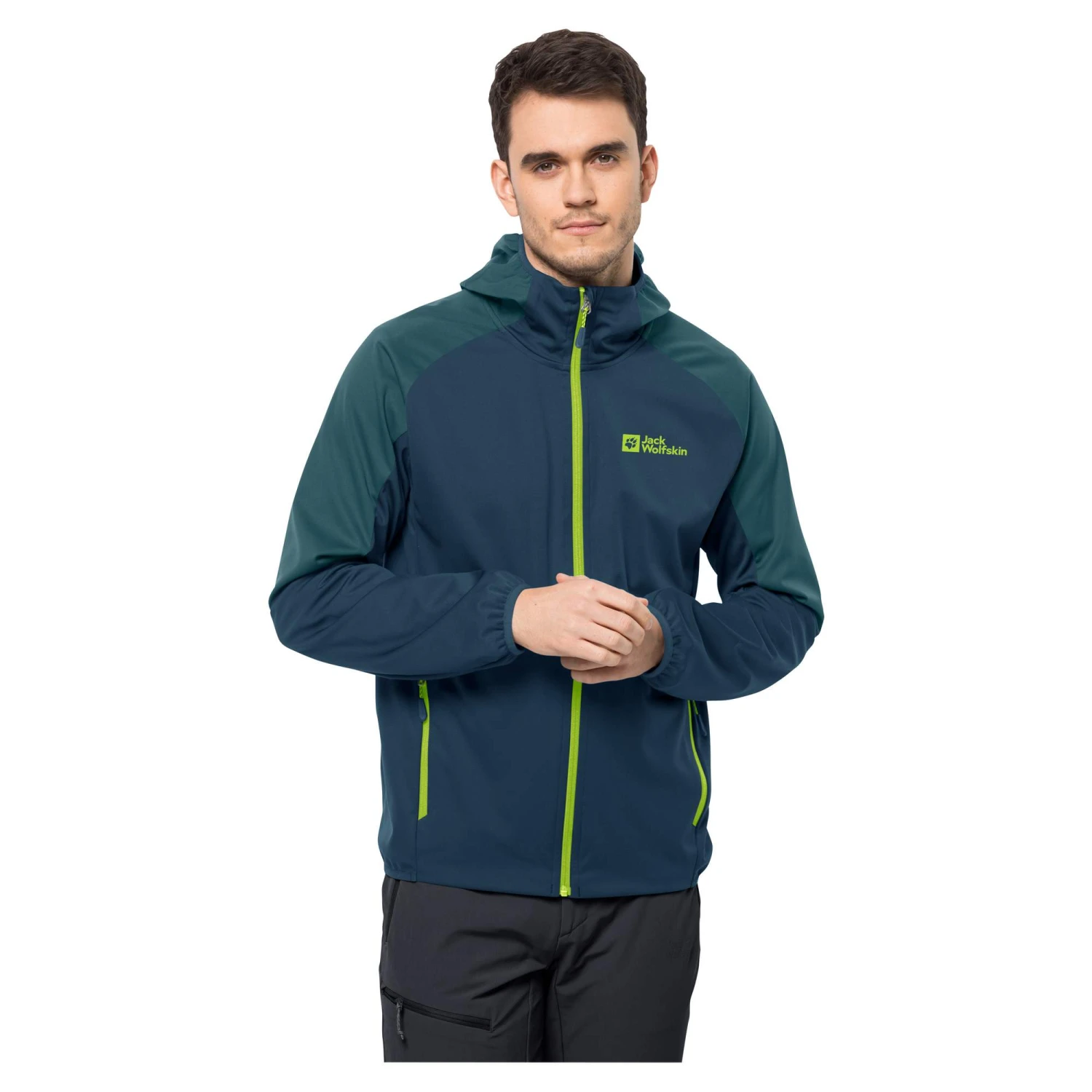 Jack Wolfskin FELDBERG HOODY M Herren - Softshelljacke – Bild 3
