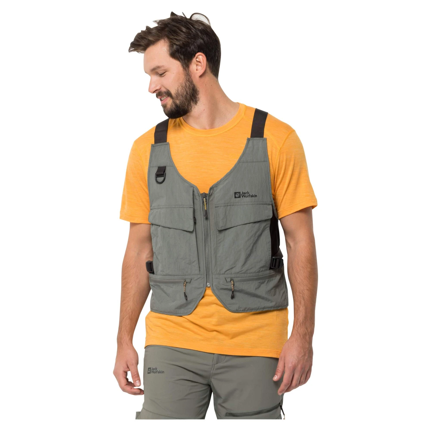 Jack Wolfskin DISKOVERA UTILITY VEST Unisex - Weste – Bild 2